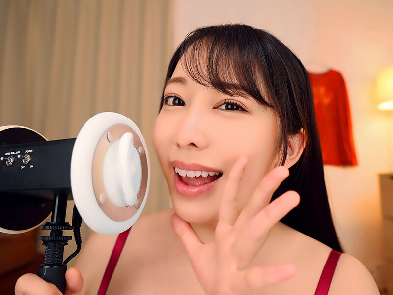 【VR】ず～っと至近距離で見られながら耳舐めASMR＆囁き淫語でオナニー指示される顔面特化JOI ajvr00206