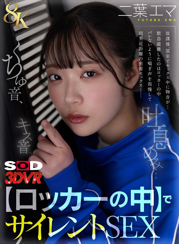 【VR】【8K】キス音、くちゅ音、吐息のみ…【ロッカーの中】でサイレントSEXVR 二葉エマ 13dsvr01781