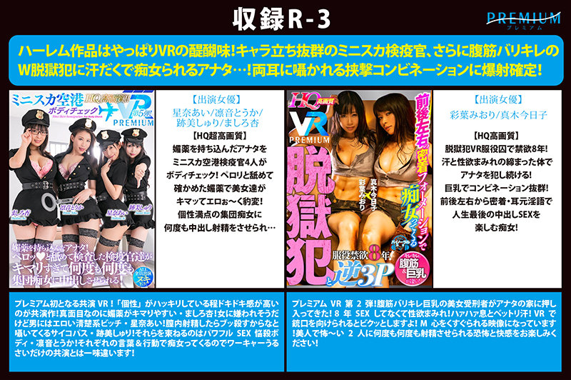 【VR】【全部HQ超高画質】プレミアムから感謝を込めて初VR総決算BESTを贈ります!長尺500分ぜんぶSEX! 専属・ハーレム・あるあるシチュエーション・非日常企画まで「結構いいじゃん!」が詰まった凝縮25作品! prvr00998