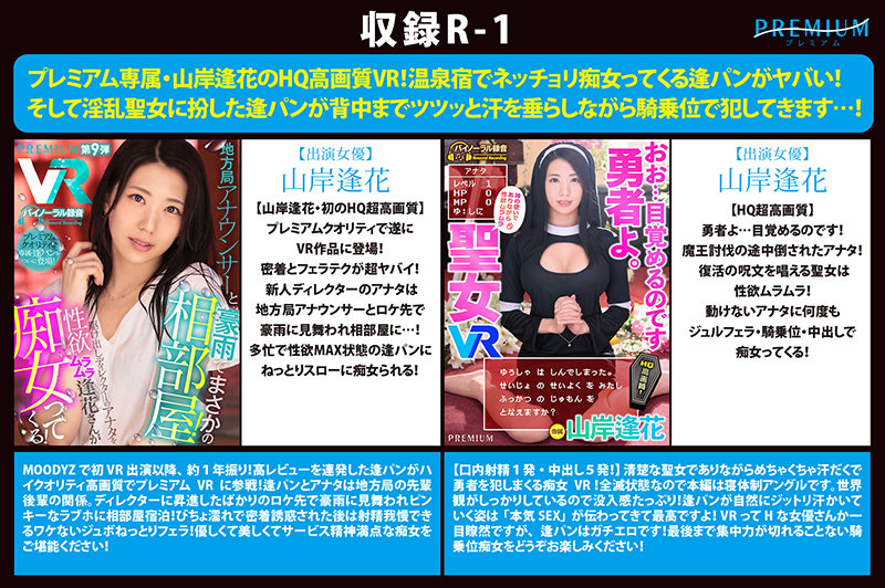 【VR】【全部HQ超高画質】プレミアムから感謝を込めて初VR総決算BESTを贈ります!長尺500分ぜんぶSEX! 専属・ハーレム・あるあるシチュエーション・非日常企画まで「結構いいじゃん!」が詰まった凝縮25作品! prvr00998