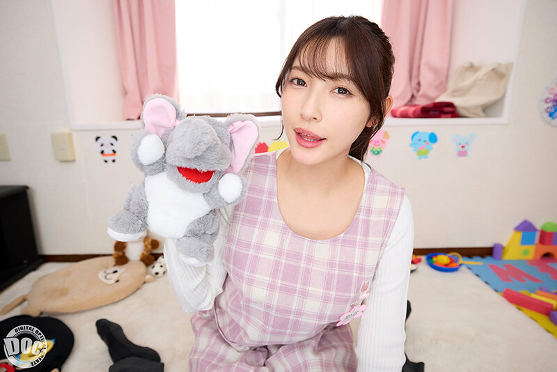 【VR】『おち●ちんぴゅっぴゅしまちゅか？』オギャらずにはいられない！！バブみ全開赤ちゃん淫語でたっぷり甘やかしてくれる かな先生 森沢かな h_1711devr00018