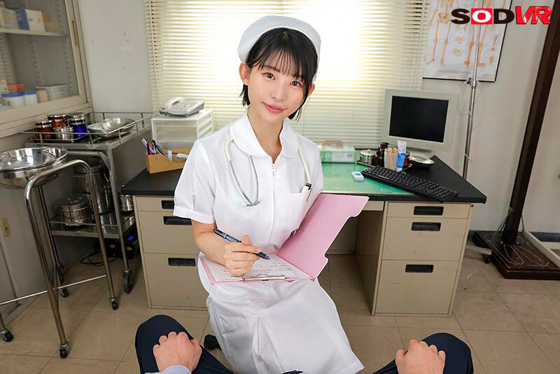 【VR】【8K】射精したい時に呼び出すと24時間どんな時でも ヌイてくれる痴女ナースがいる病院 宮島めい 13dsvr01802