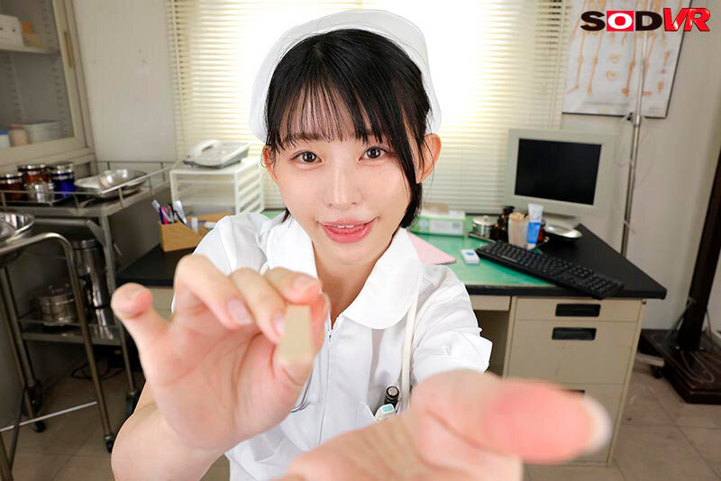 【VR】【8K】射精したい時に呼び出すと24時間どんな時でも ヌイてくれる痴女ナースがいる病院 宮島めい 13dsvr01802