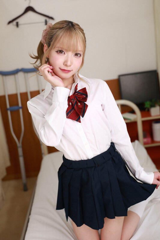 【VR】天井特化アングルVR ～病室で声我慢セックス～ 藍瀬ミナ vrkm01662