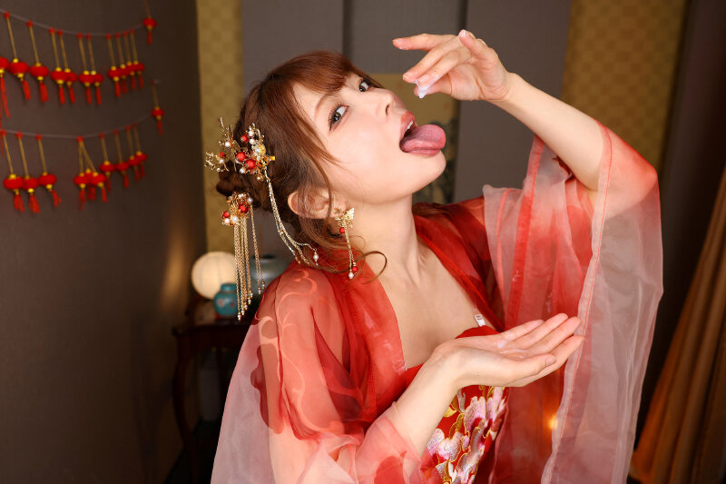 【VR】【8K】淫の国 絶倫女帝に精魂尽き果てるまで抱き潰される絶対服従酒池肉林 サンプル