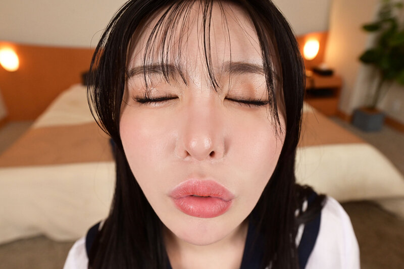 【VR】【8K】「先生大好き…◆」妻子ある僕は教え子の誘惑に我慢出来ず抱いてしまった…何度も舌を絡ませあった接吻不倫 黒島玲衣 サンプル