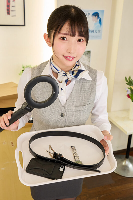 【VR】セキュリティに厳しい会社で、エラー検知されてしまったボクのチ〇ポ。受付嬢は、ザーメンが空っぽになるまで、淡々とマニュアル通りにオモチャ責めで射精させた。 巴ひかり サンプル
